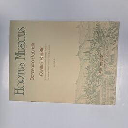 Quattro Balleti Op. 1/3