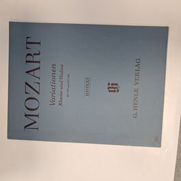 Variationen Klavier und Violine KV359 KV 360