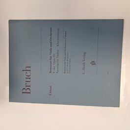 Romance for Violin and Piano in F Major Op. 85 Bruch