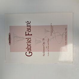 Sicilienne Op. 78 for Violin and Piano