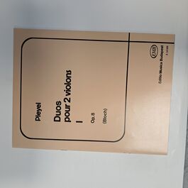 Duos pour 2 Violons I Op. 8 Pleyel