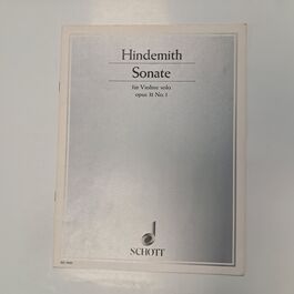 Sonate für Violine Solo Opus 31 No. 1