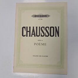 Poème Opus 25 Chausson