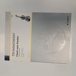 Chant Sans Paroles Song Without Words for violin and Piano