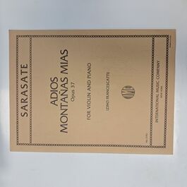 Adios Montañas Mias Opus 37