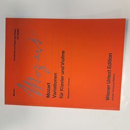 Variationen Klavier und Violine 374a 374b