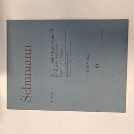 Adagio and Allegro Op. 70 for Piano and Violin