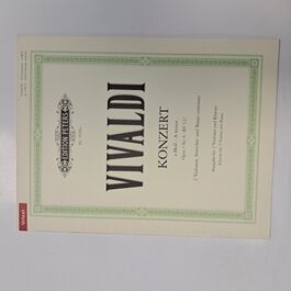 Konzert A Minor Op. 3 No. 8 RV522 2 Violins and Piano