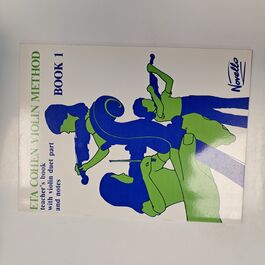 Eta Cohen Violin Method Book 1 Teachers Book with Violin Duet Part and notes