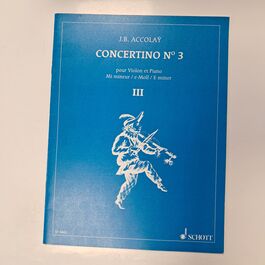 Concertino Nº 3 para Violín en Mi menor III
