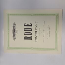 Konzert Nr. 7 A minor Opus 9 Rode