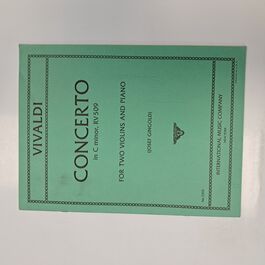 Concerto in C Minor RV509 for Two Violins ans Piano