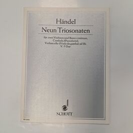Neun Triosonaten Violin und Basso Continuo V Fa Major