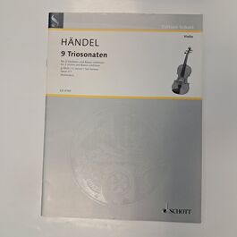 9 Triosonaten for 2 Violins and Basso Continuo Sol minor Opus 2/7