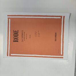 24 Capriccios für Violine Rode