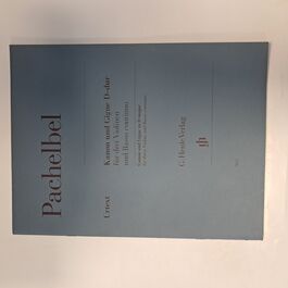 Canon and Sigue in D major for Three Violins and Basso Continuo