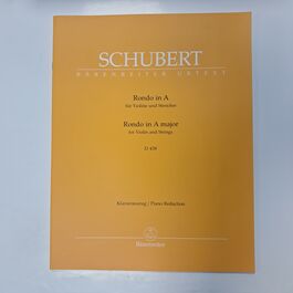 Rondo in A major for Violin D438