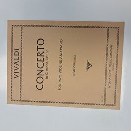 Concerto in G minor RV 517 for Two Violins and Piano