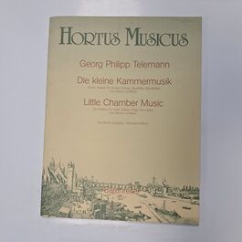 Litte Chamber Music Six Patitas for Violin ans Basso Continuo