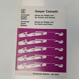 Danse du Diable vert for Violin and Piano