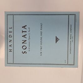 Sonata in G minor Opus 2. No. 8