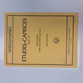 Etudes Caprices Opus 18 for Violin