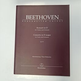 Concerto in D major for Violin and Orchestra Op. 61