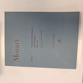 Sonatas for Piano and Violin Volume II Mozart