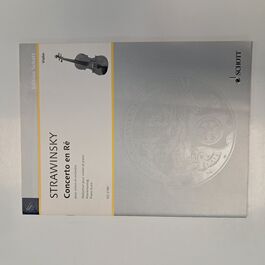 Concerto en Ré Pour Violin Stravinsky
