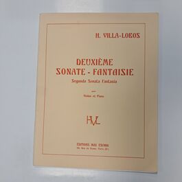 Segunda Sonata Fantasía para Violin y Piano