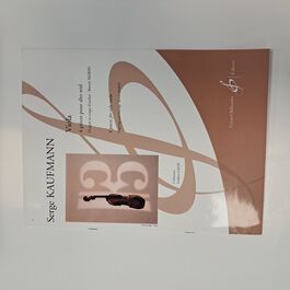 4 Pieces for Solo Viola Serge Kaufmann