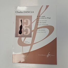 5º air Varié Sur un Thème de Weigl Opus 89 nº 5