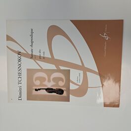 Sonate Rhapsodie for Viola Opus 61 Tchesnokov