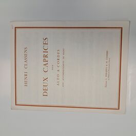 Deux Caprices Alto a Cordes