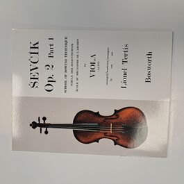 School of Bowing Technique Viola Op. 2 Part 1 Sevcik
