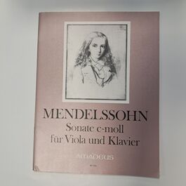 Sonate C-Moll für Viola und Klavier