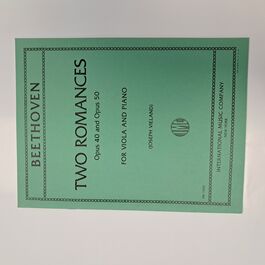 Two Romances Opus 40 and Opus 50