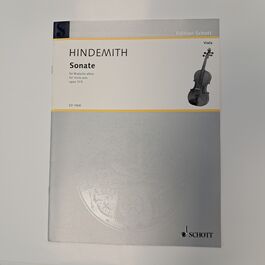 Sonate for Viola Solo Opus 11/5