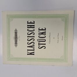 Classical Pieces 2 Viola and Piano