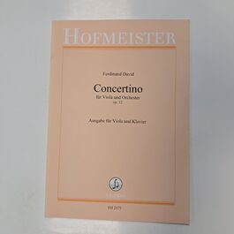Concertino für viola und Orchester Op. 12