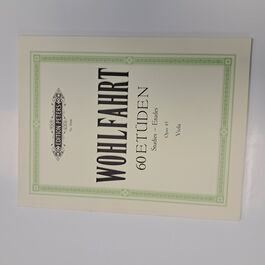 60 Studies Opus 45 Viola