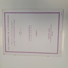 Concerto pour Contrebasse à Cordes et Piano