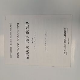 Adagio und Rondo A-dur Kontrabass und Klavier