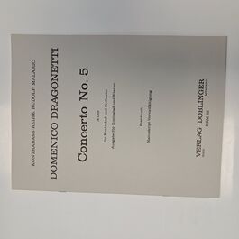 Concerto No. 5 A-dur Kontrabass et Piano