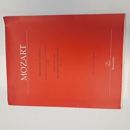 Fantasia in F minore KV 608 Mozart