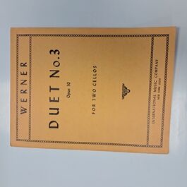 Duet No. 3 Opus 30 for Two Cellos Werner