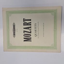 Quartets for 2 Violins, Viola and Violoncello Quartets for 2 Violins, Viola and Violoncello