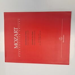 Quartets for Flute Violin, Viola and Piano Mozart Quartets for Flute Violin, Viola and Piano Mozart