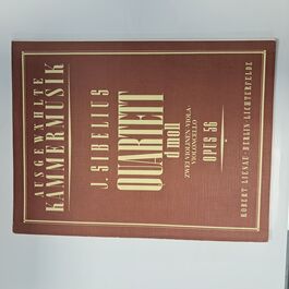 Quartet D moll Opus 56 for Two Violins, Viola and Cello Quartet D moll Opus 56 for Two Violins, Viola and Cello