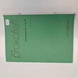 String Quartet No. 1 Op. 50 Prokofieff